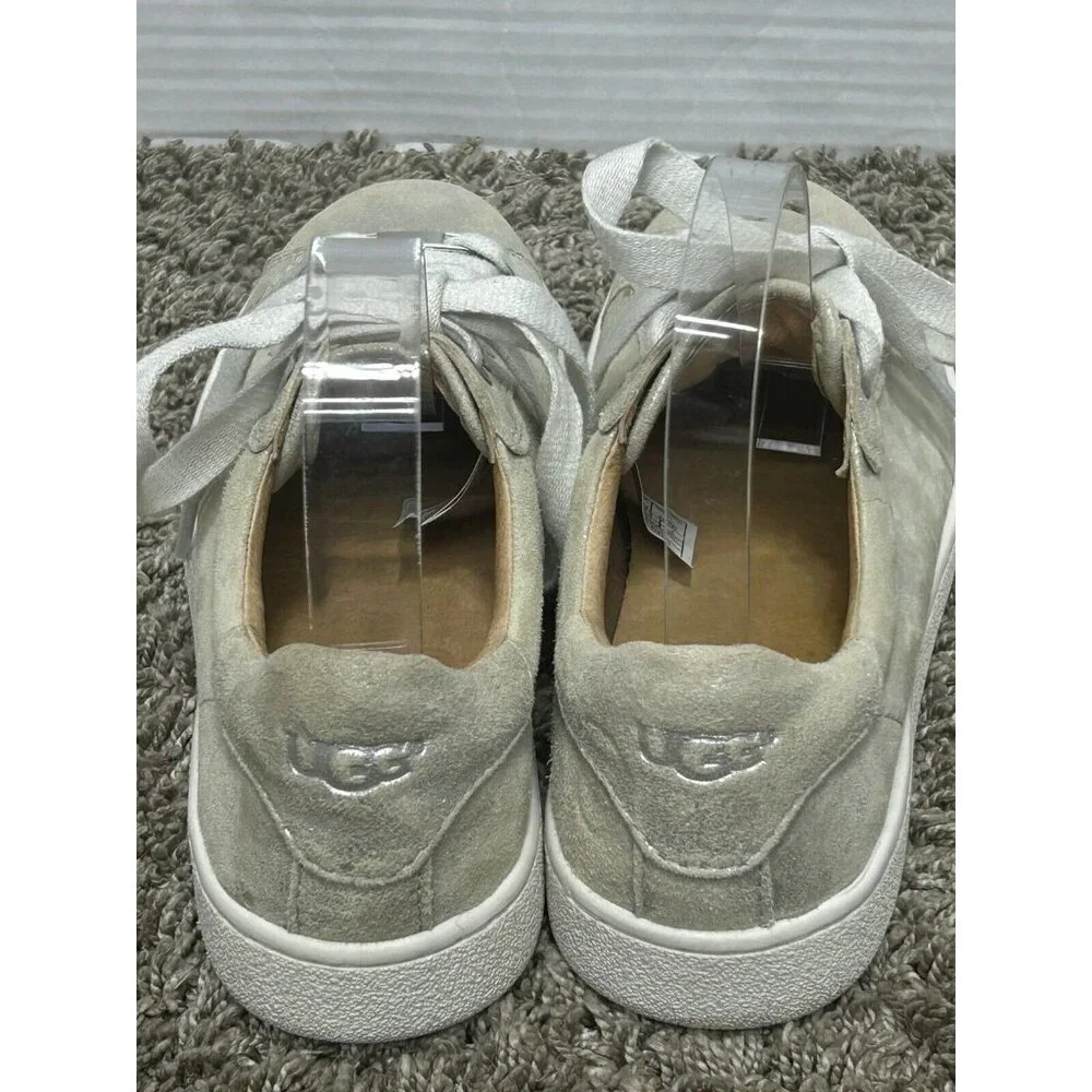 UGG Women’s Lace Up Metallic Sneaker Shoes Size 7 milo street core minimalist